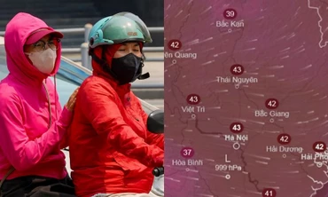 Hà Nội đón đợt nóng dài ngày, dự báo chạm ngưỡng 43 độ C