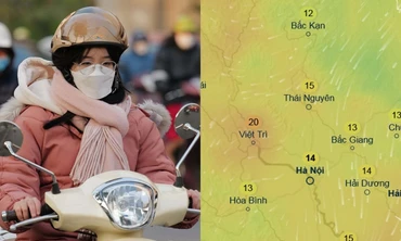 Dự báo Thủ đô Hà Nội rét đậm trong những ngày đầu năm mới 2026