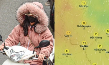 Hà Nội sắp rét đậm, dự báo nhiệt độ xuống ngưỡng 12 - 14 độ C