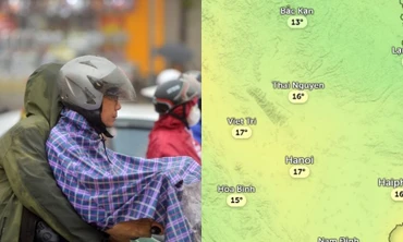 Thời tiết Hà Nội vừa lạnh vừa mưa, rét nhất trong ngày 4/11