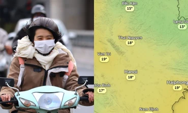 Đợt lạnh đang về sẽ sớm suy yếu, hôm nào Hà Nội tăng nhiệt trở lại? 