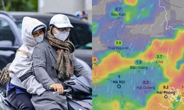 Hà Nội giảm nhiệt khi không khí lạnh về, thời điểm nào có mưa?