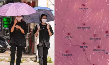 Dự báo thủ đô Hà Nội chạm mốc 33 độ C trong tuần sau