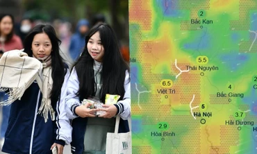 Dự báo Hà Nội sắp đón không khí lạnh, nhiệt độ giảm, nhiều nơi có mưa