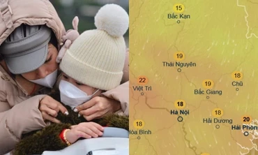 Hà Nội giảm nhiệt mạnh, dự báo sáng sớm 23/10 ở mức rét