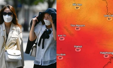 Thời tiết Hà Nội ngày 21/8: Dự báo oi bức, có mưa rải rác