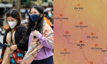 Gió mùa Đông Bắc sắp về liên tục, Hà Nội sẽ có lúc se lạnh