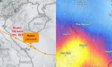 Bão Bualoi dự báo sẽ gây mưa lớn diện rộng ở những khu vực nào?