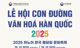 Lễ hội Con đường văn hoá Hàn Quốc 2025 lần thứ 4 tại Hà Nội diễn ra ở địa điểm nào?