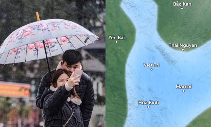 Có không khí lạnh tăng cường về, nhưng thời tiết Hà Nội lại ấm hơn?