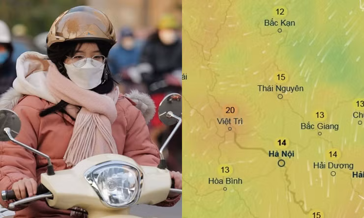 Dự báo Thủ đô Hà Nội rét đậm trong những ngày đầu năm mới 2026