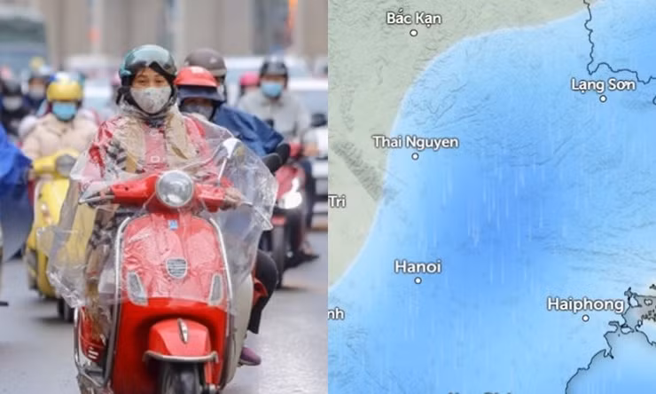 Dự báo Hà Nội còn mưa tới bao giờ, hôm nào nhiệt độ tăng trở lại?