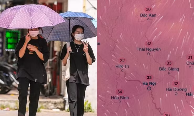 Dự báo thủ đô Hà Nội chạm mốc 33 độ C trong tuần sau