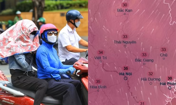 Hà Nội sắp bước vào những ngày nắng nóng, nhiệt độ lên đến 35 độ C