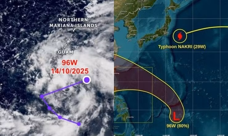 Dự báo áp thấp 96W có khả năng thành bão số 12, ảnh hưởng tới nước ta thế nào?