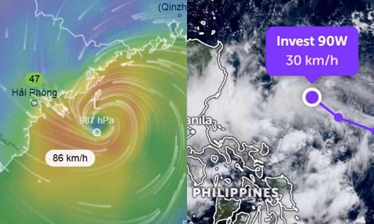 Áp thấp nhiệt đới dự báo sẽ vào Biển Đông cuối tuần này