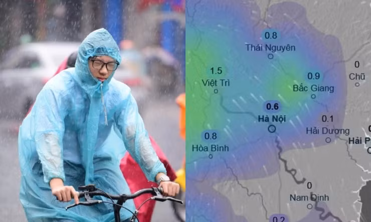 Dự báo các đợt không khí lạnh sẽ về Hà Nội từ giờ cho đến đầu tháng 5