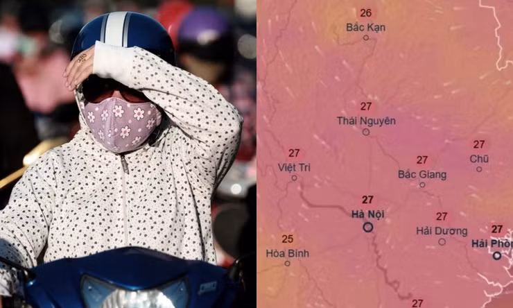 Dự báo Hà Nội sẽ có đợt không khí lạnh tiếp theo vào ngày 23/4