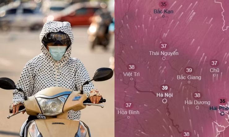 Nắng nóng quay trở lại từ ngày 3/4, nhiệt độ cảm nhận lên tới 39 độ C