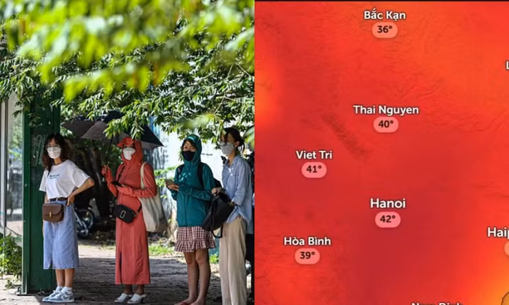 Hà Nội đã bước vào những ngày nắng nóng nhưng còn lâu mới tới Hè?