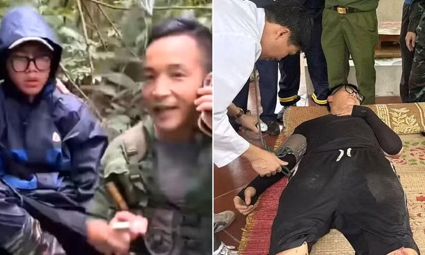 Nam sinh mất tích khi leo núi ở Tam Đảo đã được tìm thấy