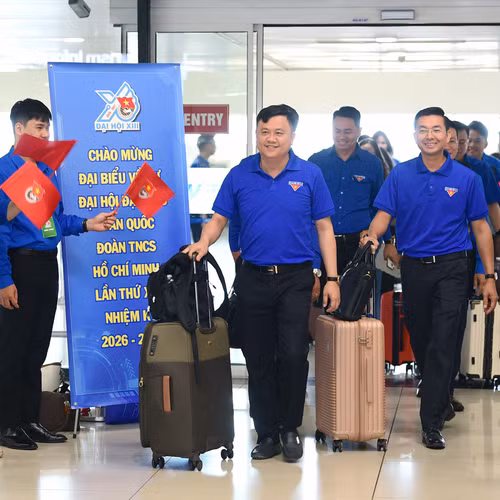 Tuổi trẻ cả nước hội tụ về Hà Nội dự Đại hội Đoàn toàn quốc lần thứ XIII