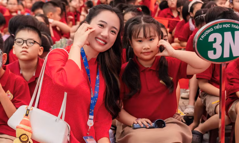 Hà Nội: Trường Tiểu học Thái Thịnh rộn ràng ngày khai giảng năm học 2026 - 2027