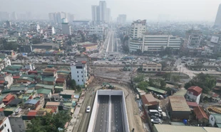 Hầm chui 780 tỷ đồng ở Hà Nội chạy nước rút về đích 