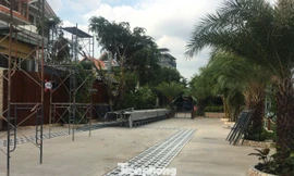 Tháo dỡ nhà hàng xây trái phép trên hành lang sông Sài Gòn