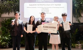 Dự án cảnh báo tai nạn theo thời gian thực thắng lớn tại cuộc thi thiết kế Capstone toàn cầu