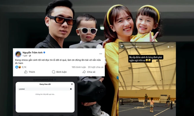 Giữa nghi vấn trục trặc hôn nhân, Trâm Anh - JustaTee có động thái trái ngược 