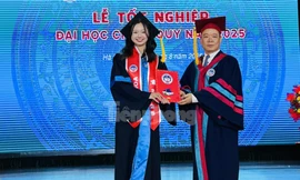Gần 90% sinh viên Đại học Kinh tế Quốc dân tốt nghiệp loại giỏi, xuất sắc