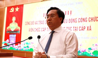 Phú Thọ điều động gần 400 công chức, viên chức từ tỉnh về xã