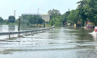 Một xã ở Phú Thọ có nhiều điểm ngập cục bộ đe dọa khu công nghiệp và đời sống dân cư