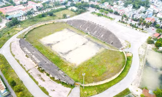 Cảnh hoang tàn tại trung tâm văn hoá - thể thao rộng 15 ha ở trung tâm tỉnh Phú Thọ