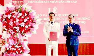 Bổ nhiệm Viện trưởng Viện Kiểm sát nhân dân Phú Thọ