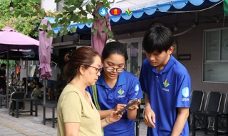 Chiến sĩ Mùa Hè Xanh hỗ trợ các trung tâm hành chính công trên địa bàn TP.HCM