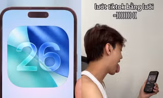 Trào lưu lướt iPhone bằng lưỡi rầm rộ trên TikTok, sự thật là gì?