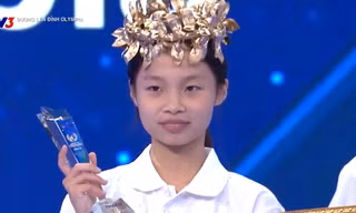Nữ sinh Hà Nội giải ô chữ thần tốc, giành vòng nguyệt quế Tuần Olympia 26