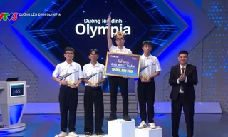 Olympia 26: Nam sinh Hà Nội trở thành chủ nhân vòng nguyệt quế Cuộc thi Tuần với 225 điểm