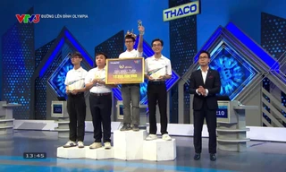 Nam sinh Thủ đô lội ngược dòng giành vòng nguyệt quế Tuần Đường Lên Đỉnh Olympia