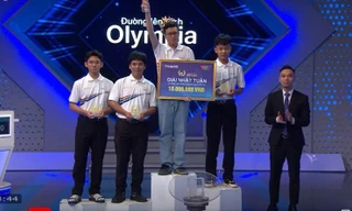 Olympia 26: Nam sinh Hà Nội giành vòng nguyệt quế Tuần với điểm số áp đảo