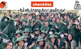 "Bí kíp sinh tồn" cho teen 2K7 trong học kì quân sự: Đừng quên những món đồ này