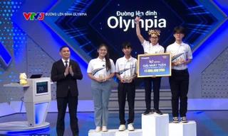 Olympia 26: Nữ sinh Quảng Trị bỏ xa đối thủ, giành vòng nguyệt quế với 300 điểm 