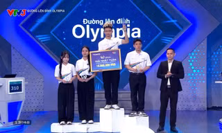 Nam sinh Hà Tĩnh giành vòng nguyệt quế Tuần Olympia 26 với điểm số ấn tượng 