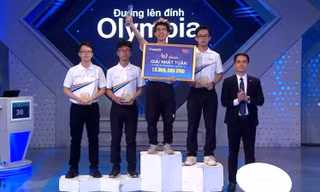 Nam sinh chuyên Sơn La giành vòng nguyệt quế Tuần Olympia 26 với điểm số ấn tượng