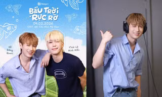 Đôi bạn mỹ nam Hồ Đông Quan - Thái Lê Minh Hiếu ra mắt nhạc phim đầu tay