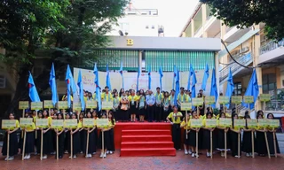 Rực rỡ sắc Xuân trong lễ tiễn quân chiến dịch Xuân tình nguyện Nhân văn năm 2026