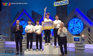 Nam sinh Thái Bình lội ngược dòng ngoạn mục giành vòng nguyệt quế Đường Lên Đỉnh Olympia
