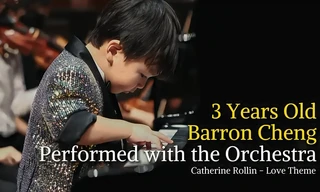 Thần đồng piano Hong Kong "gây bão": Trình diễn nhạc giao hưởng khi mới lên ba